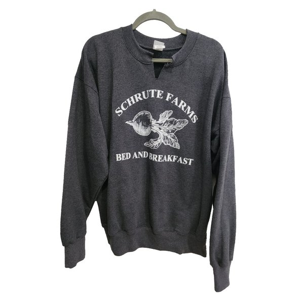 Hanes Tops - Large The Office Crewneck Oversized Sweatshirt from The Office TV Show - Unisex
